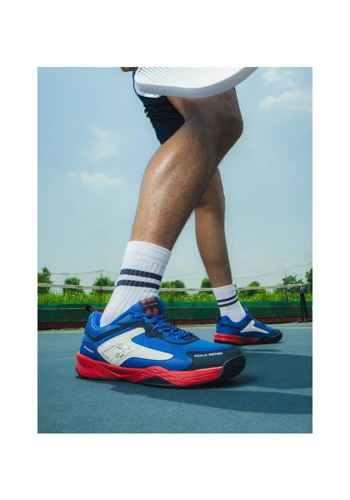 Bacca Bucci Blue Pickle Series Court Sneakers for Men | Best Price UAE